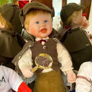 Ashton Drake Galleries. Little Sherlock